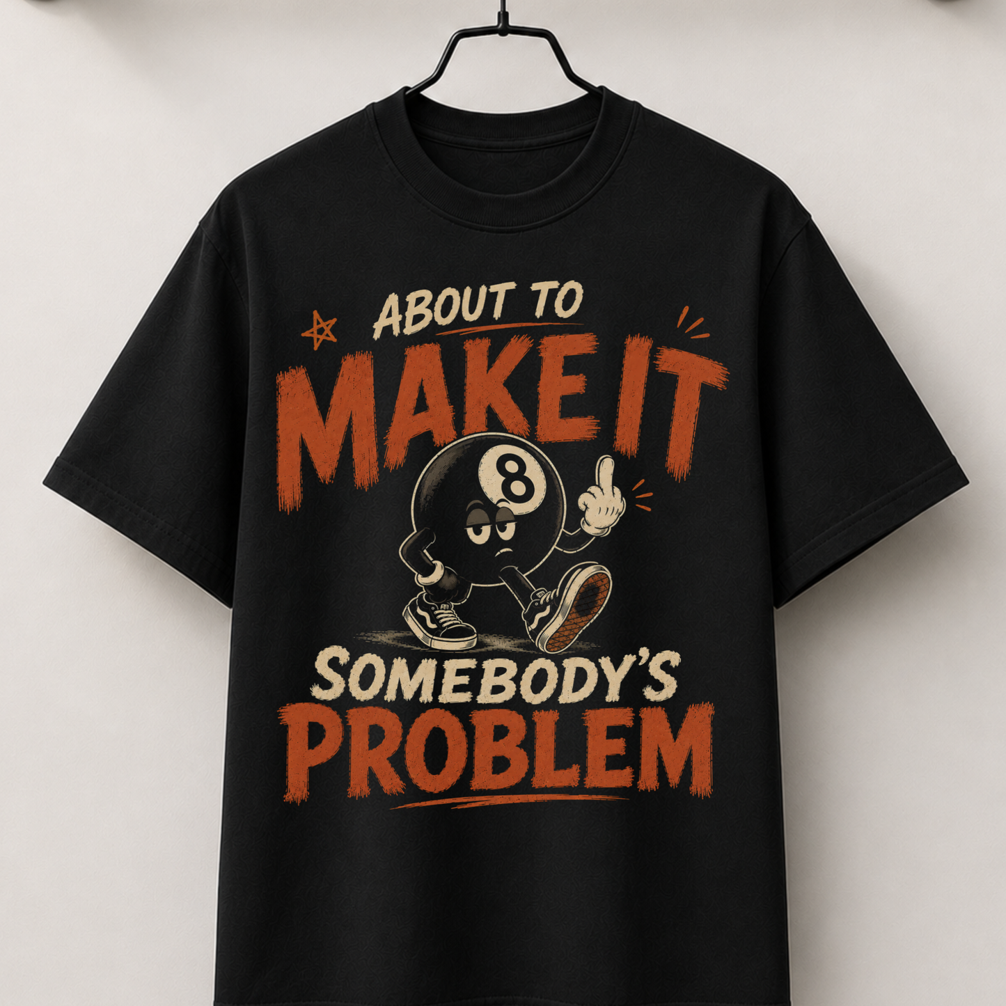 Someobody's problem black tee