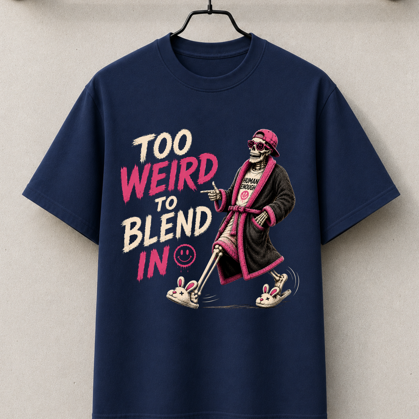 Too weird to fit in skeleton tee
