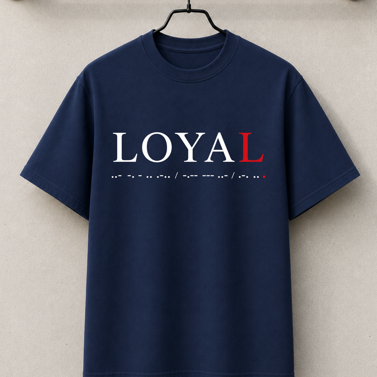 Loyal (until you lie) in morse code hidden message