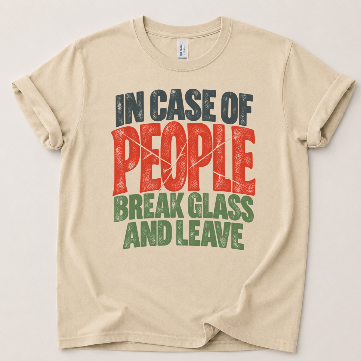 In case of people break glass T-Shirt