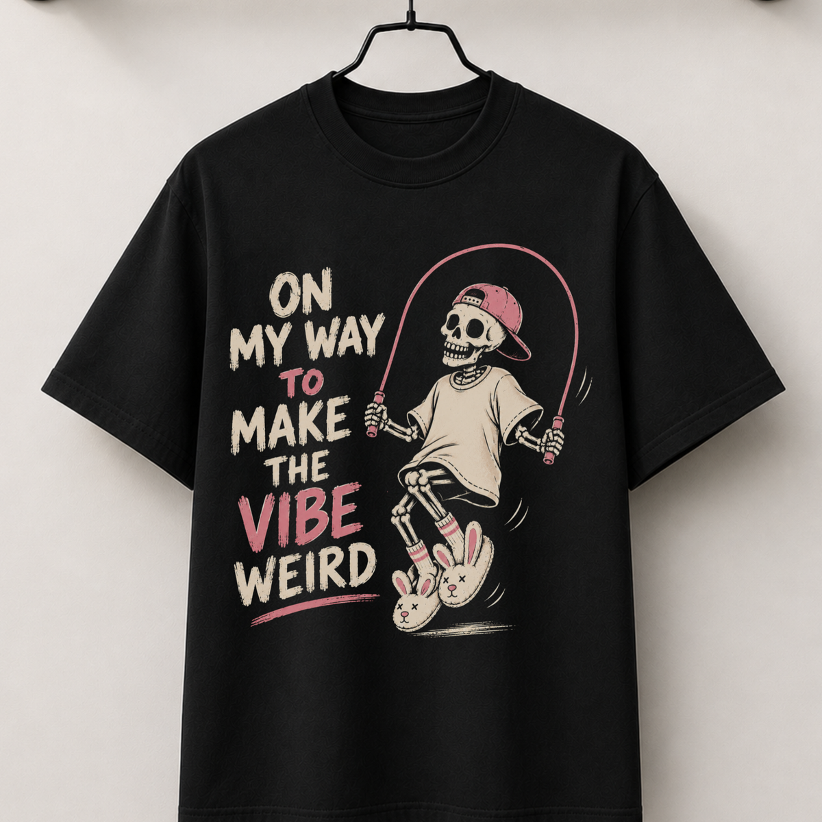 On my way to make the vibe weird