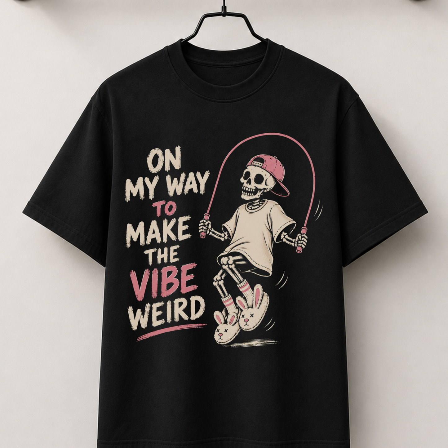 On my way to make the vibe weird