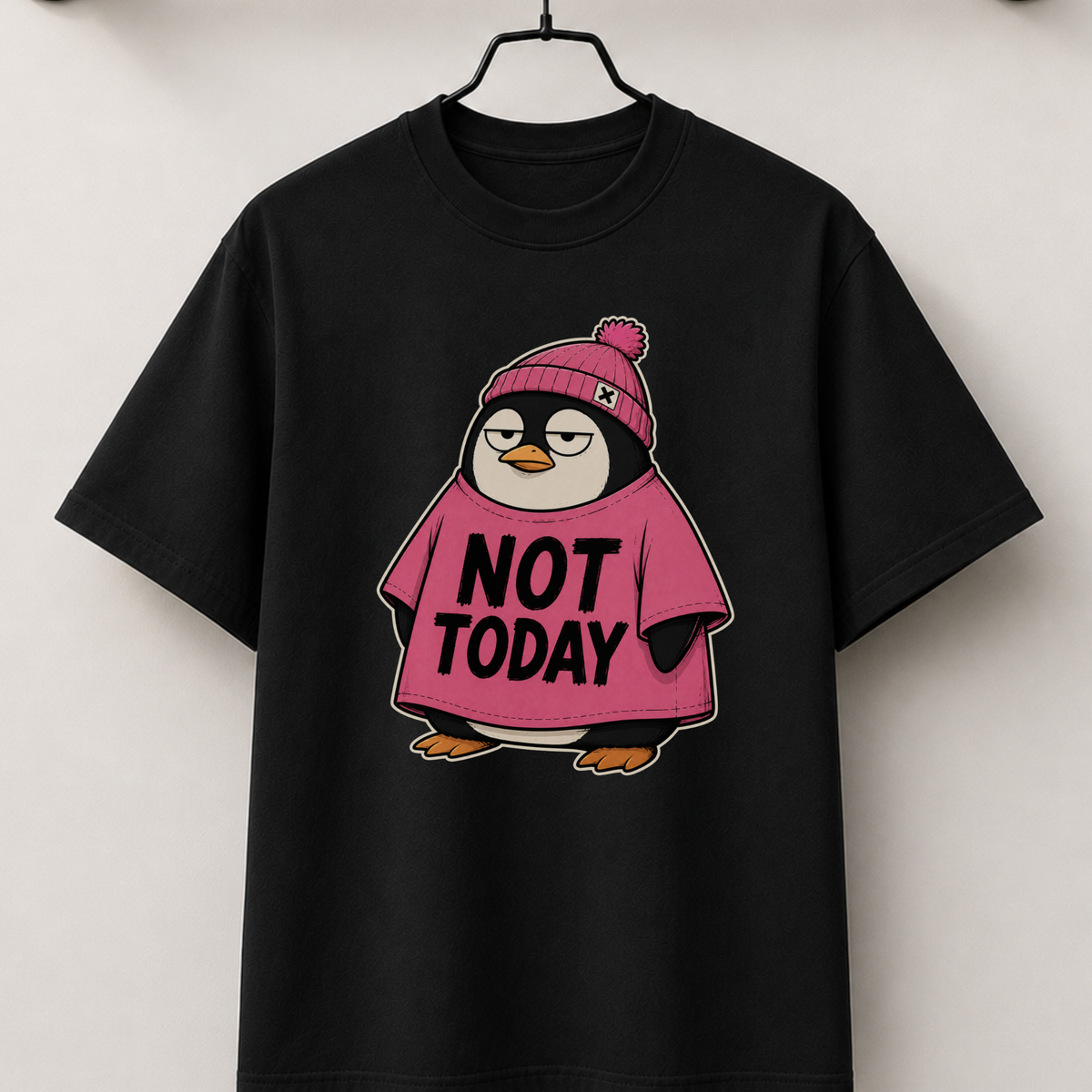 Not today penguin