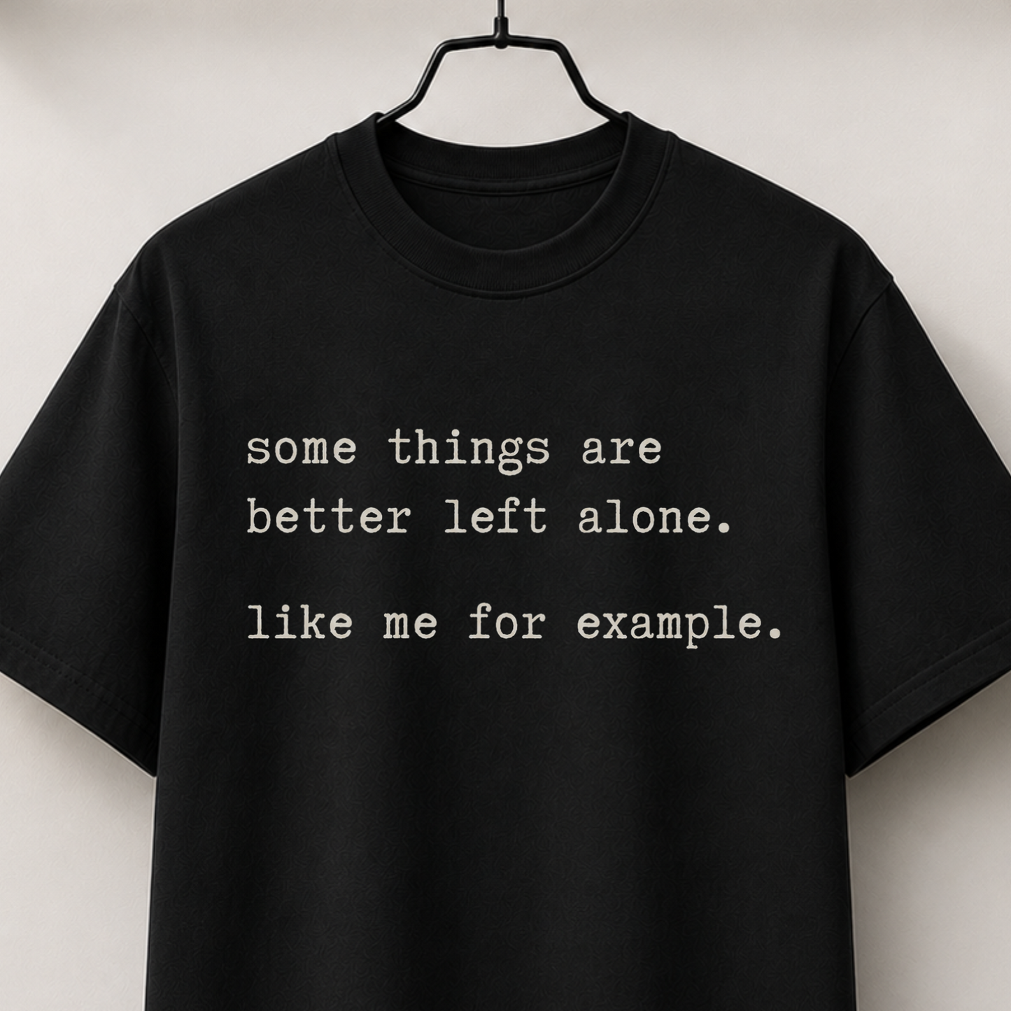 Better left alone