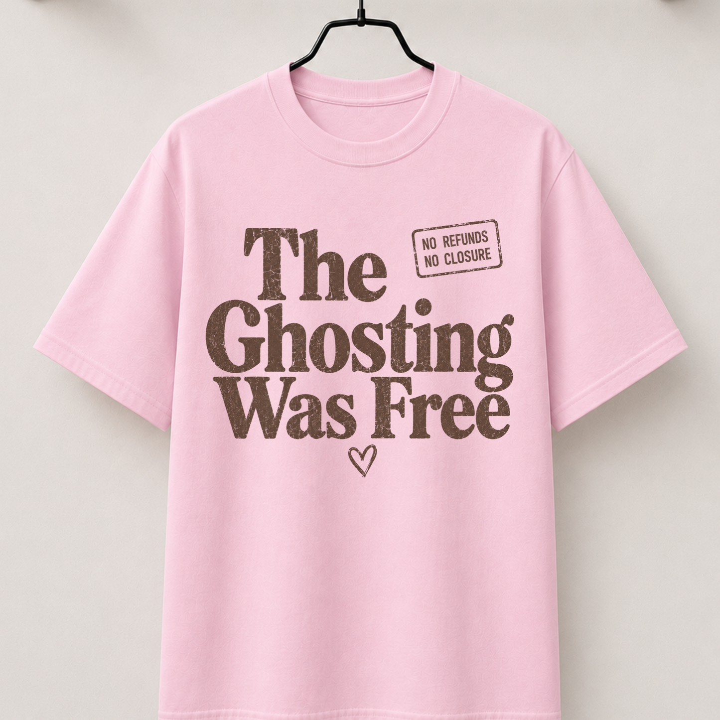 The ghosting was free