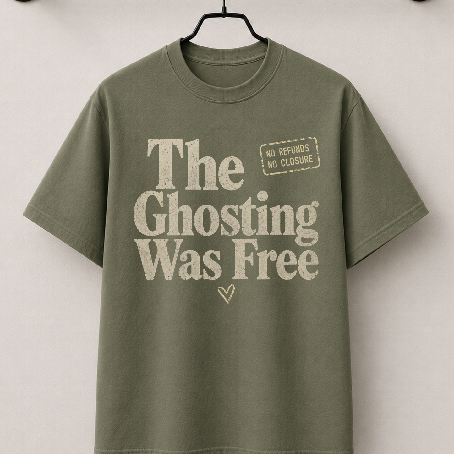The ghosting was free