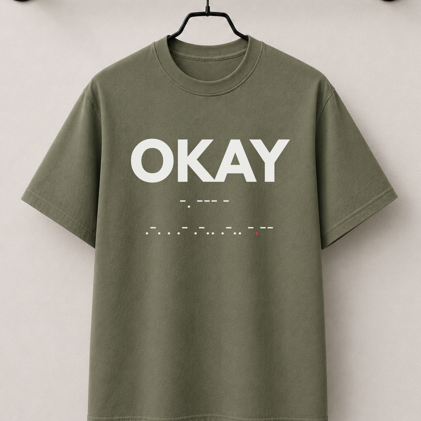 Okay not really hidden message