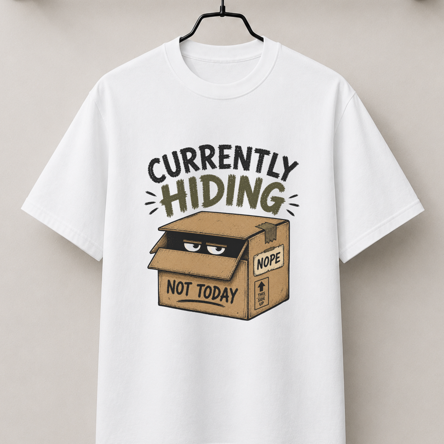 Currently hiding