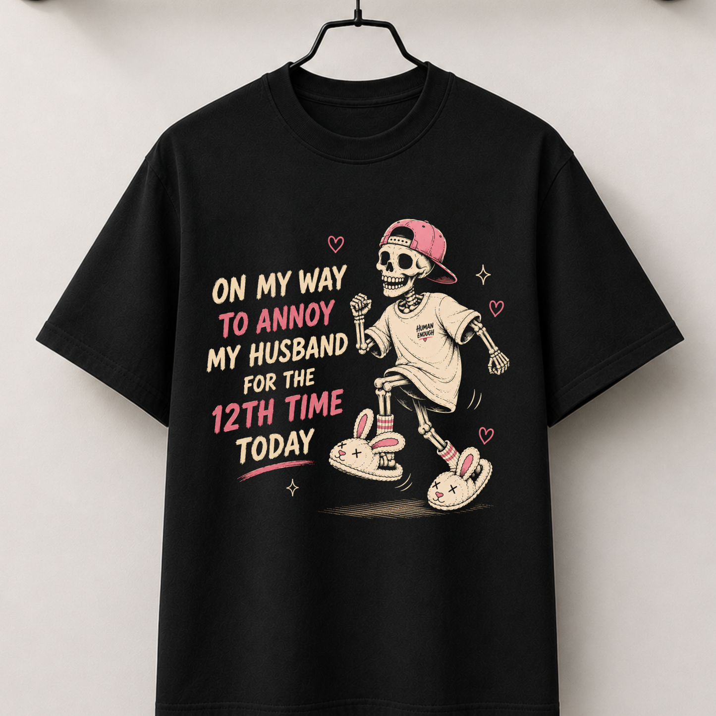 Off to annoy my husband