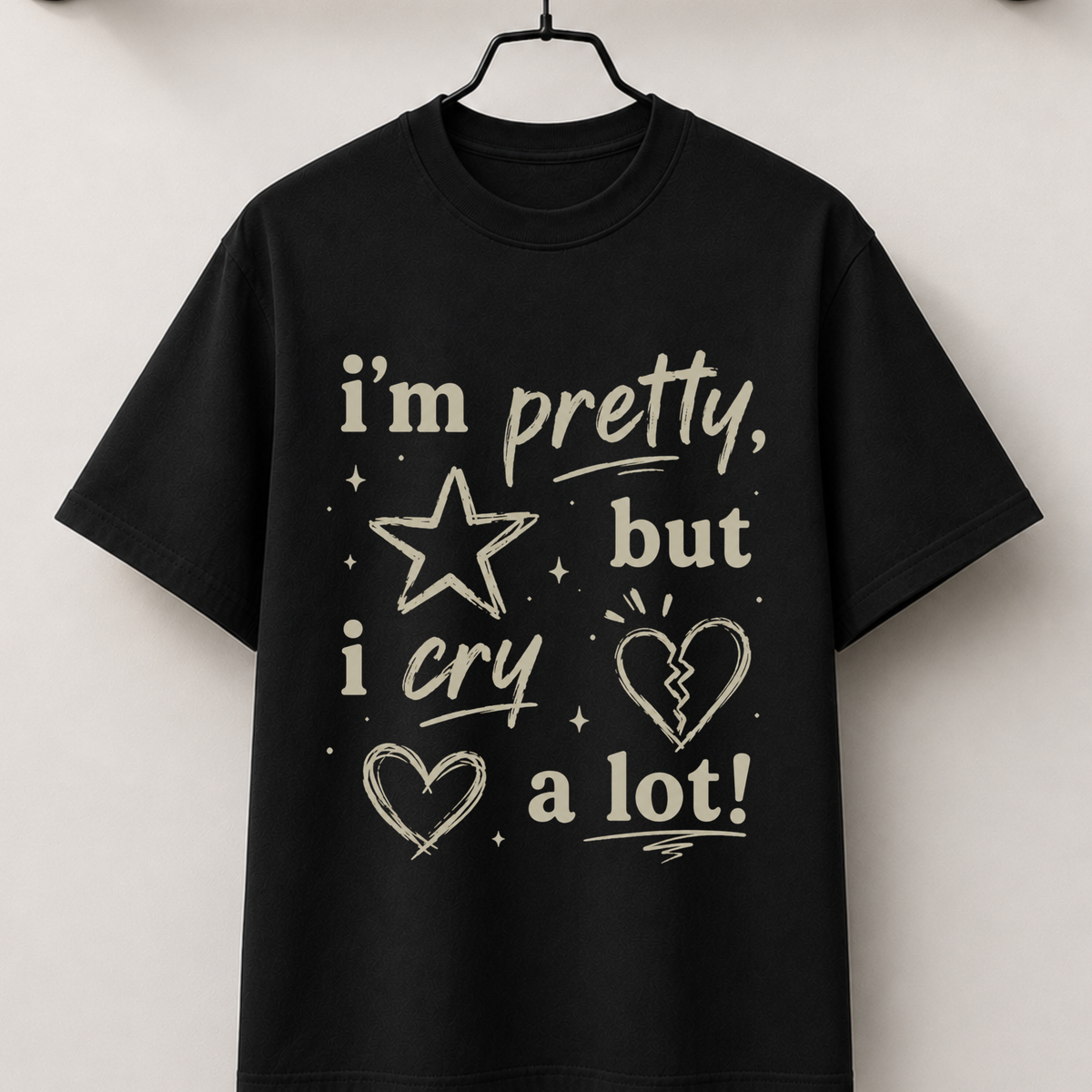 I'm pretty but i cry