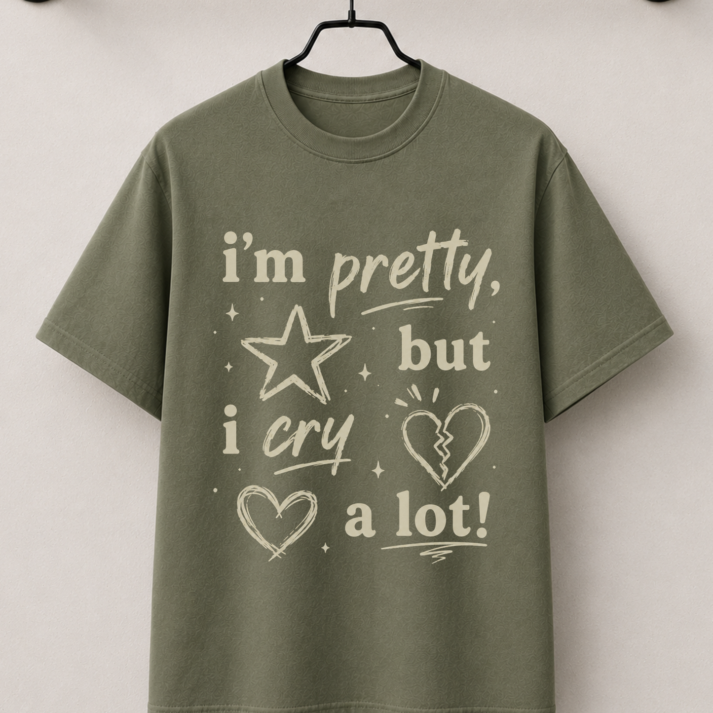 I'm pretty but i cry