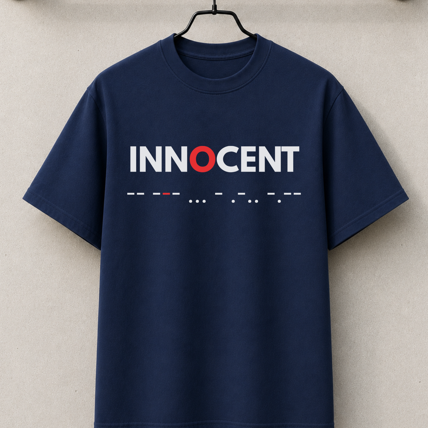 Innocent (mostly) in morse code hidden message