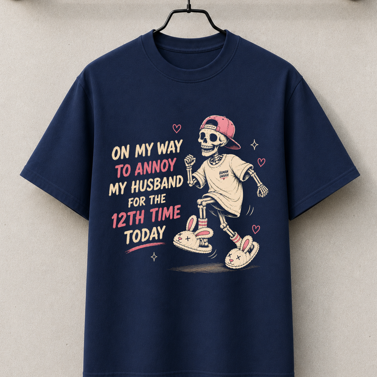 Off to annoy my husband