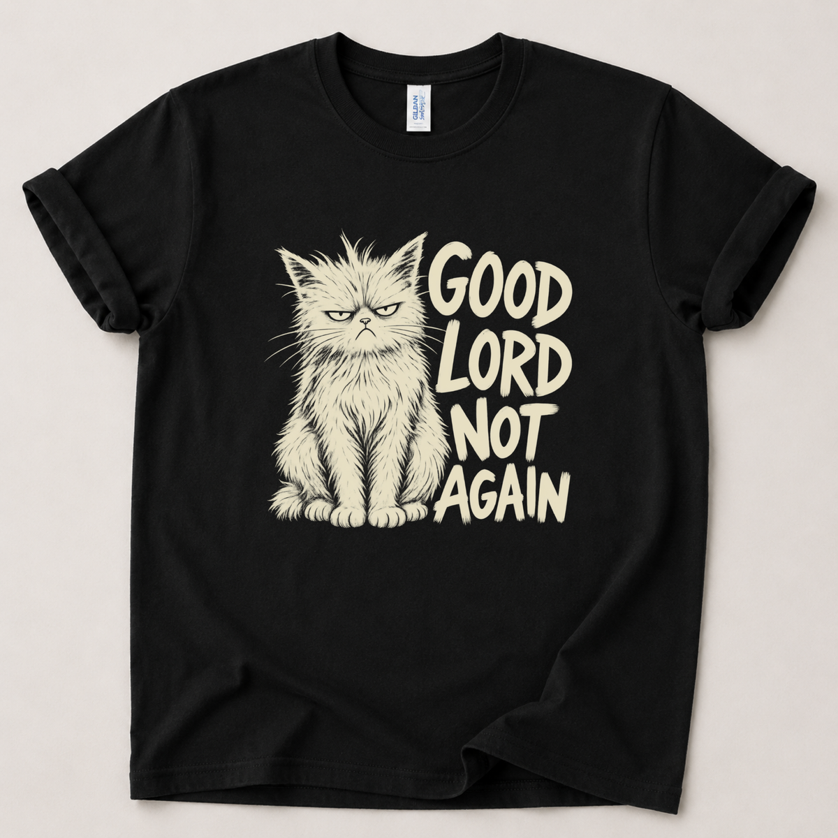 Good lord not again cat T-Shirt