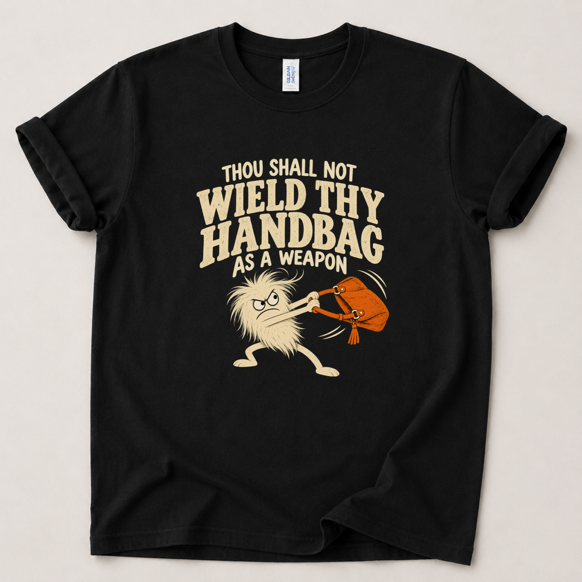 Thou shall not wield thy handbag T-Shirt