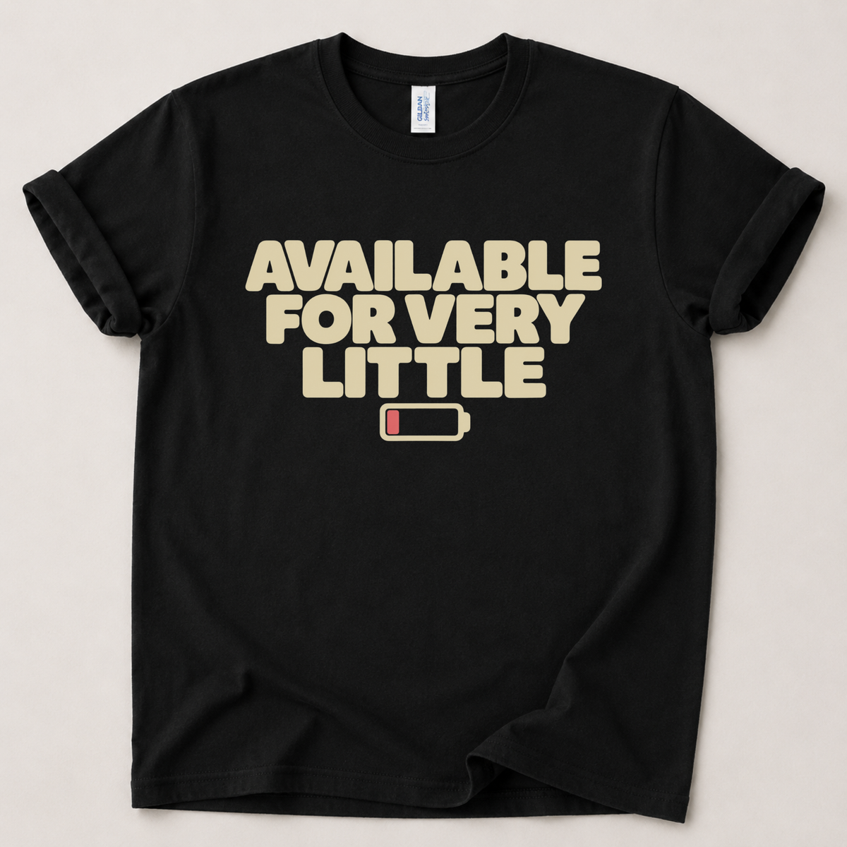 Available for very little low battery T-Shirt