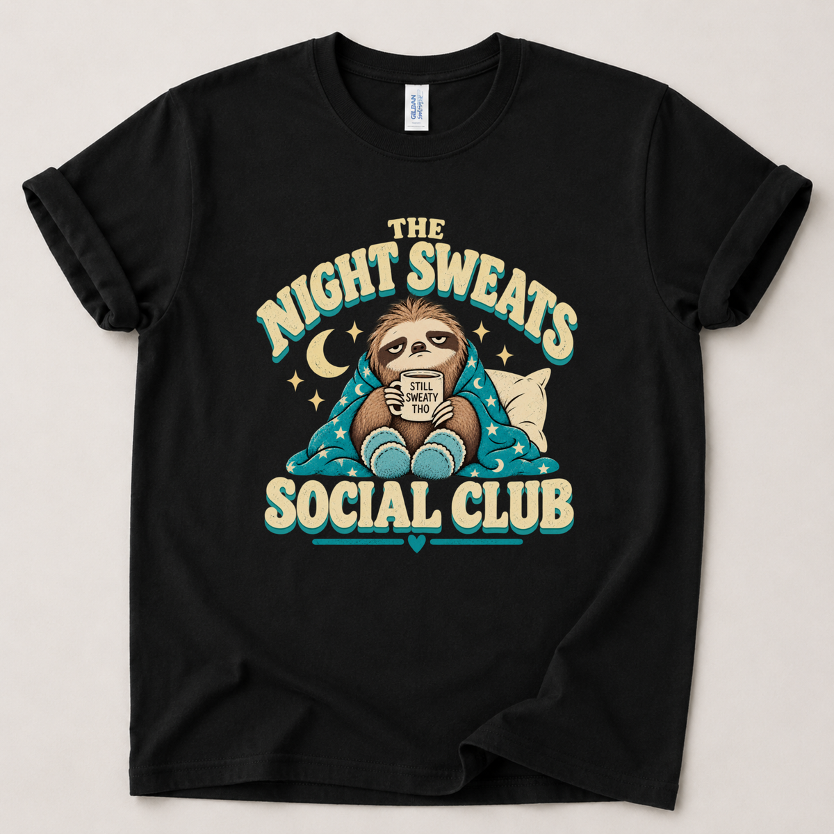 Night sweats social club T-Shirt