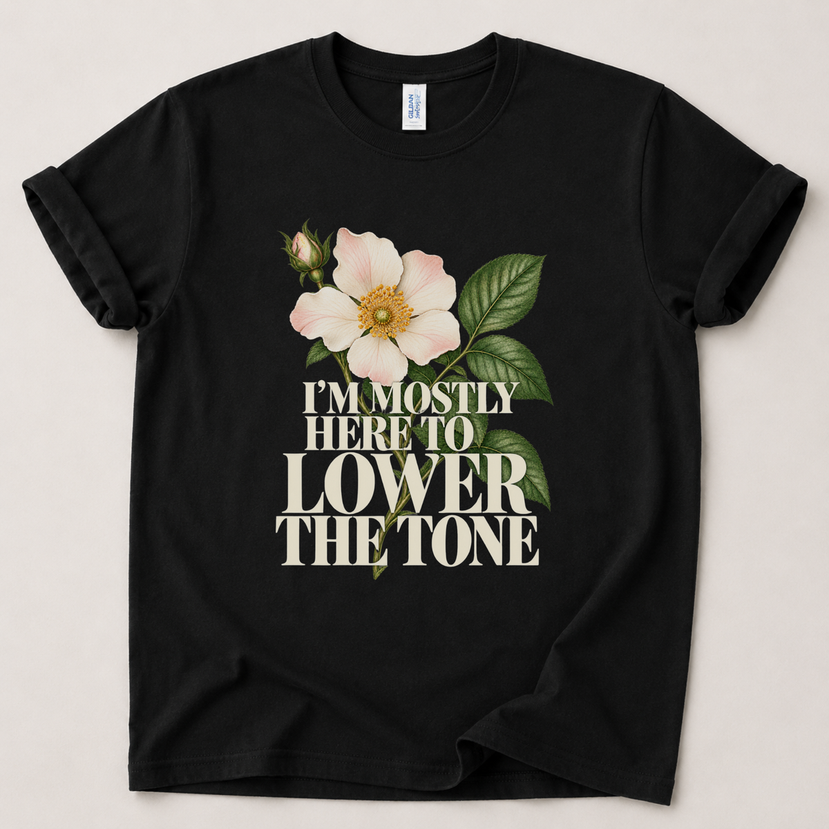 I'm mostly here to lower the tone T-Shirt