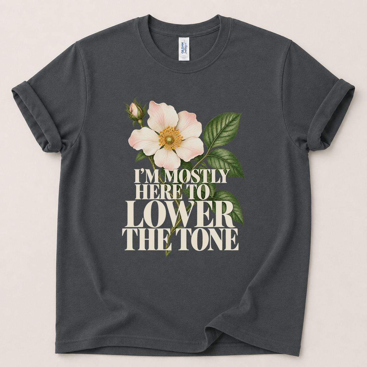 I'm mostly here to lower the tone T-Shirt