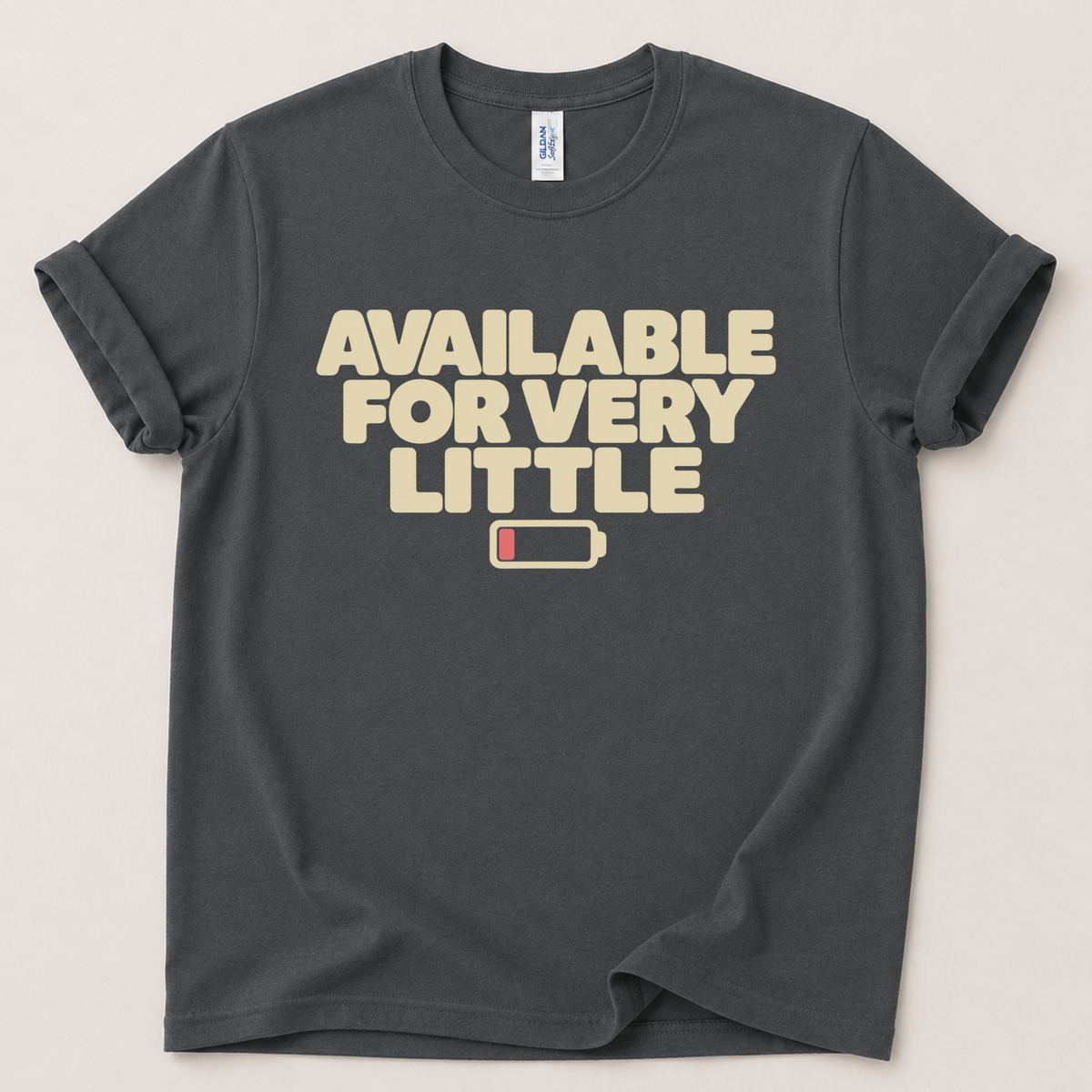 Available for very little low battery T-Shirt