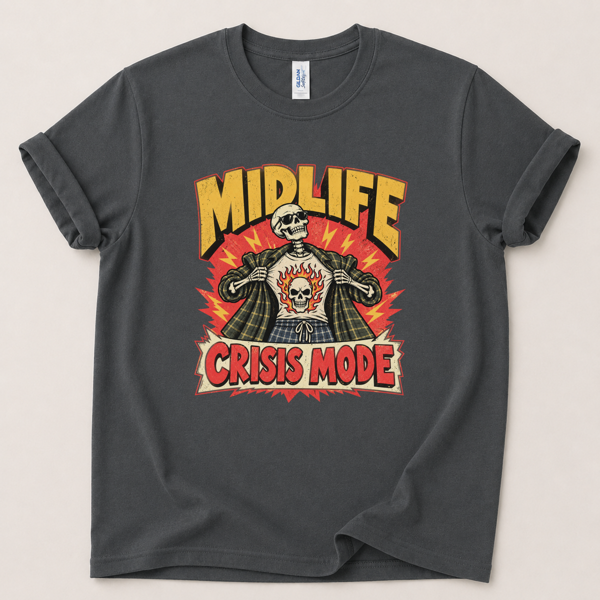 Midlife crisis mode skeleton T-Shirt