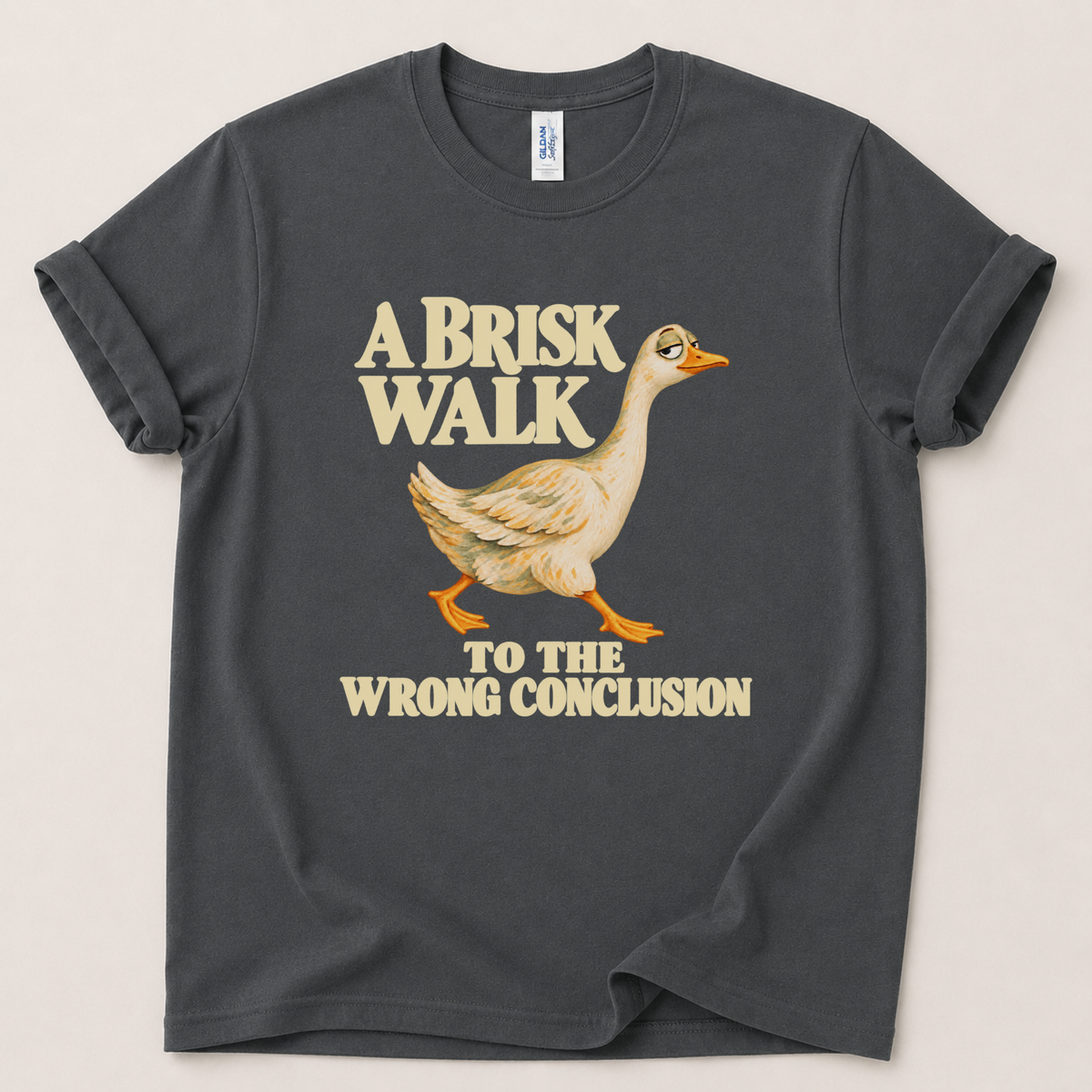 A brisk walk to the wrong conclusion T-Shirt