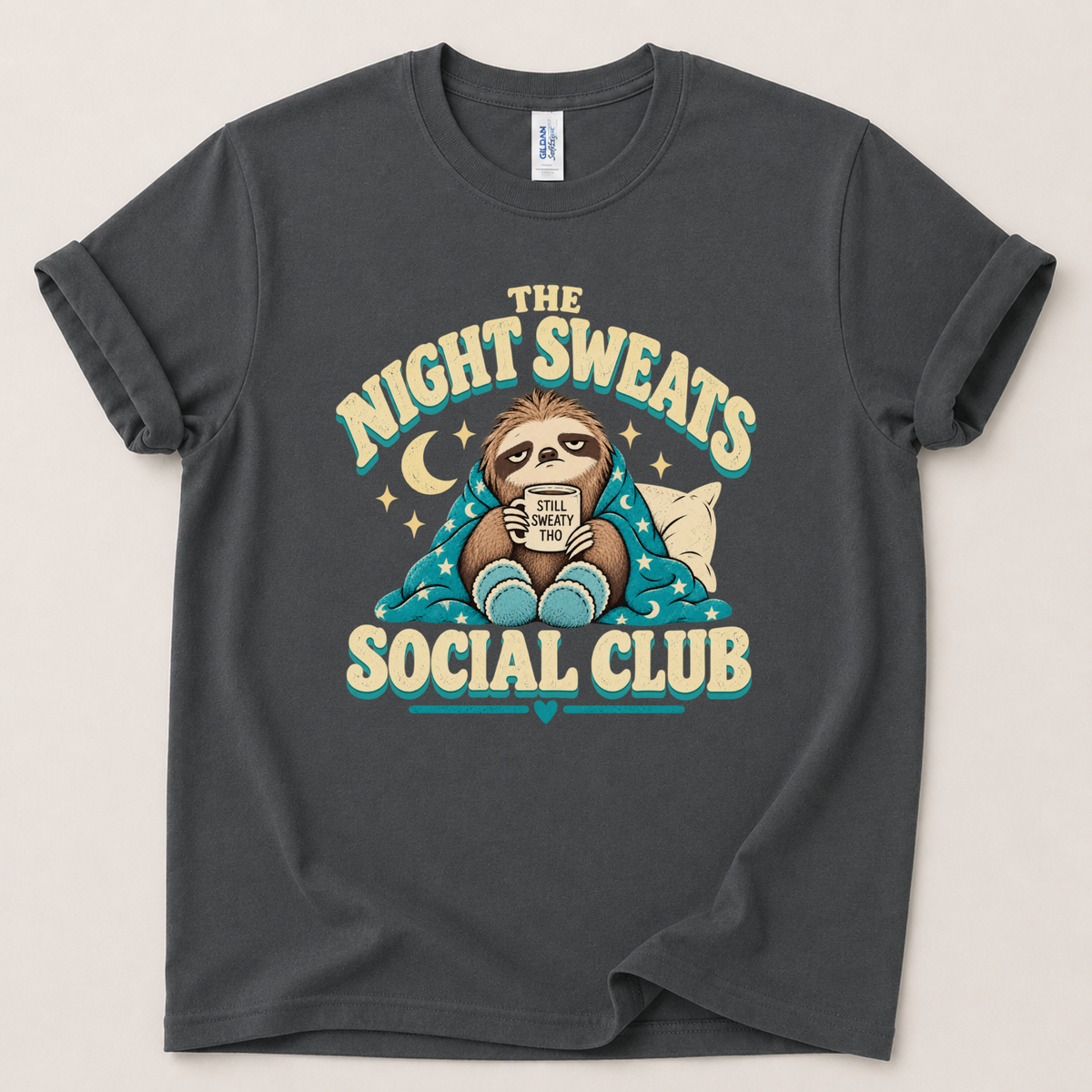 Night sweats social club T-Shirt
