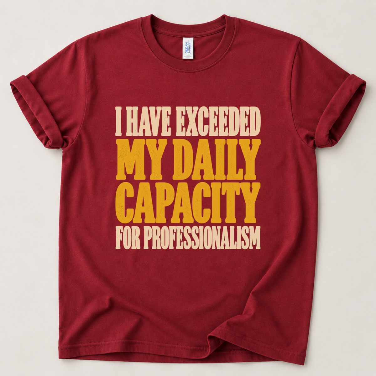 I have exceeded my capacity T-Shirt