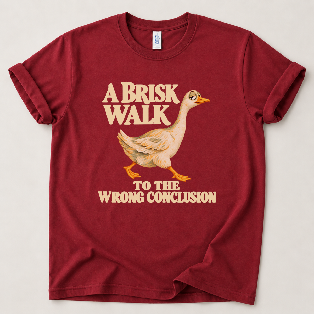 A brisk walk to the wrong conclusion T-Shirt