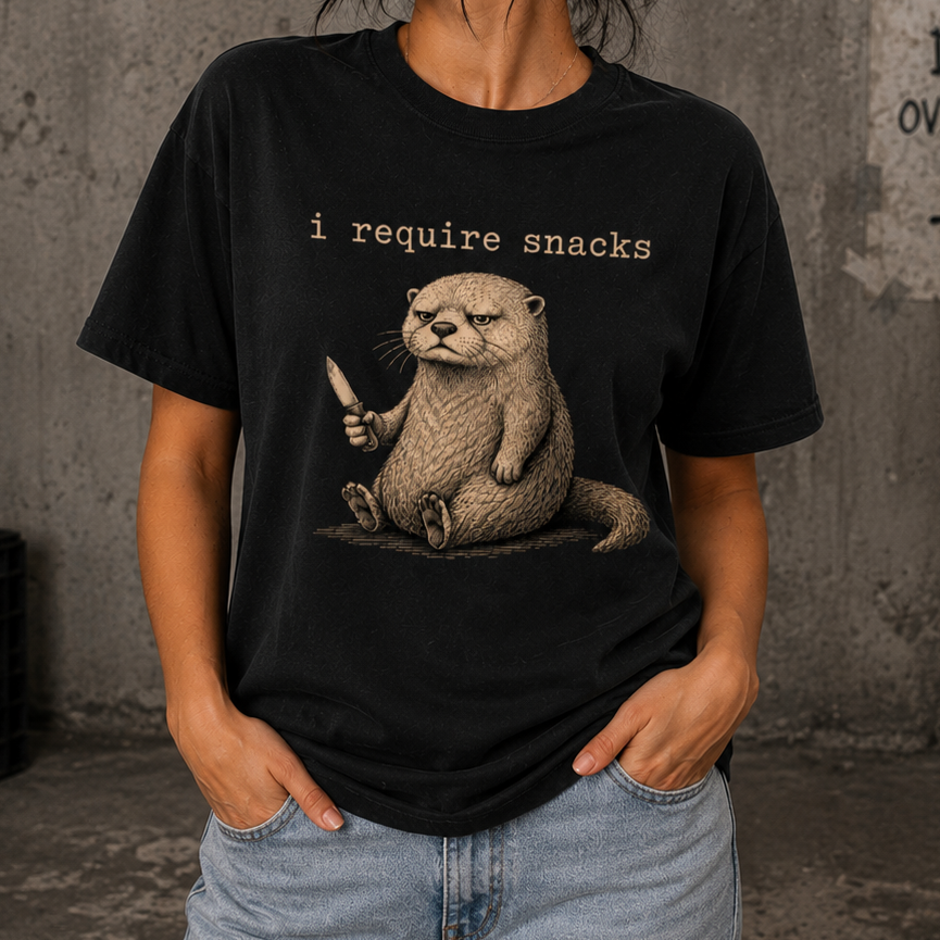 i require snack otter