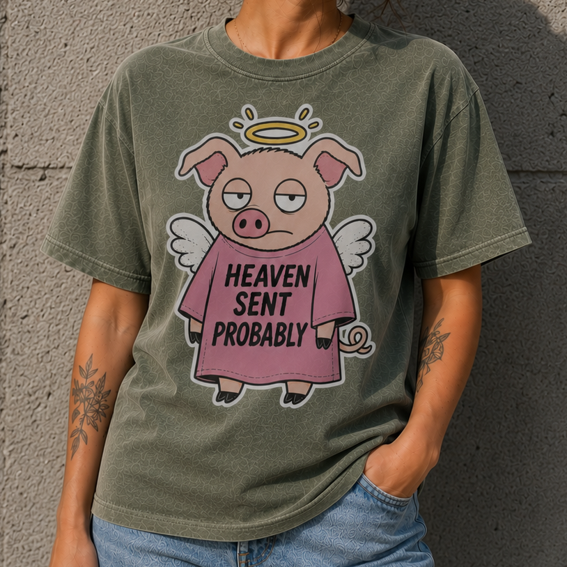 Heaven sent piggy