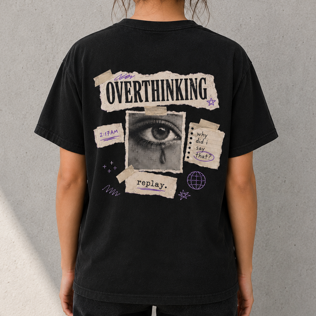Overthinking 2:17am front and back