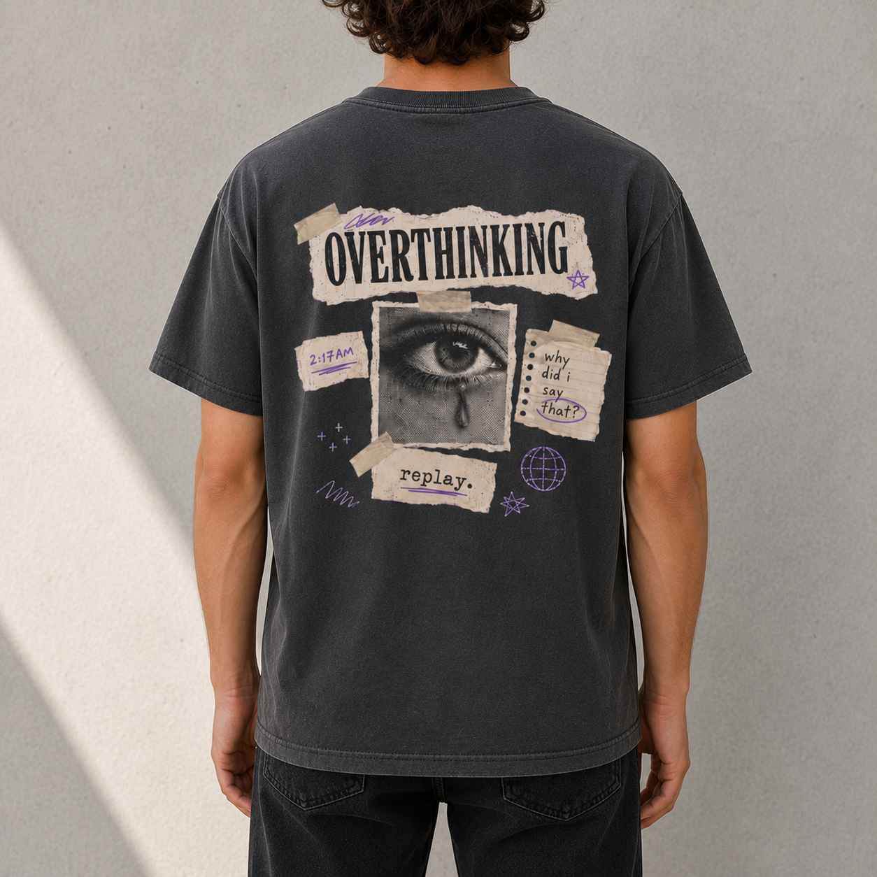 Overthinking 2:17am front and back