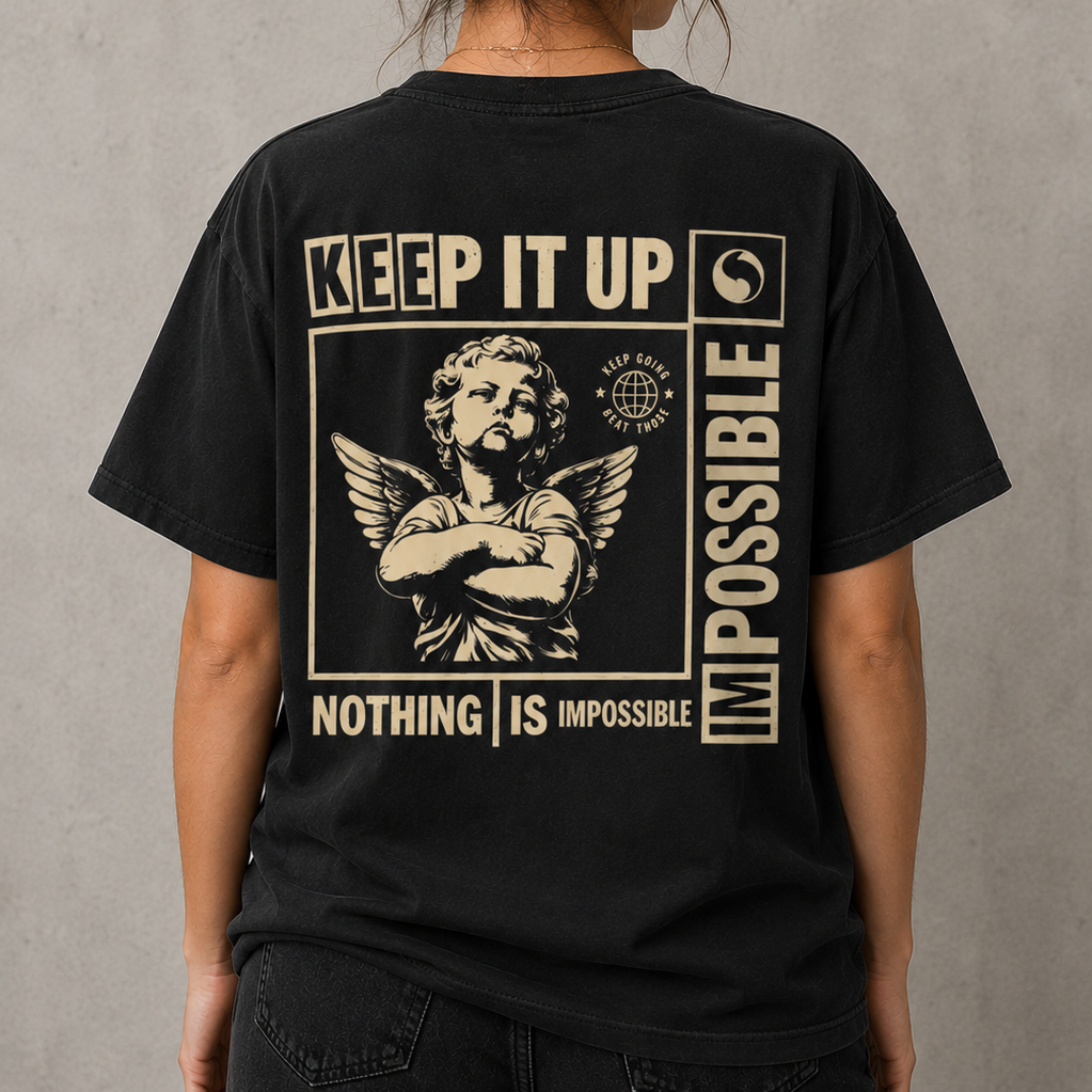 Nothing is impossible back print