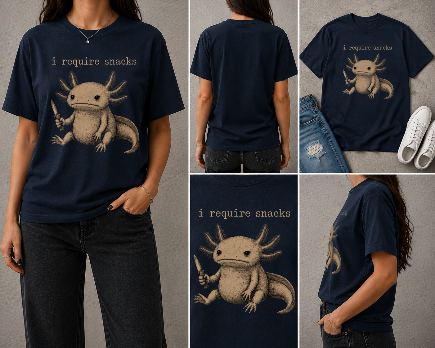 i require snacks axolotl