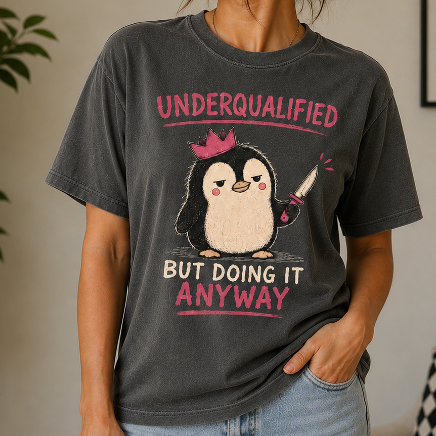 Underqualified doing it anyway