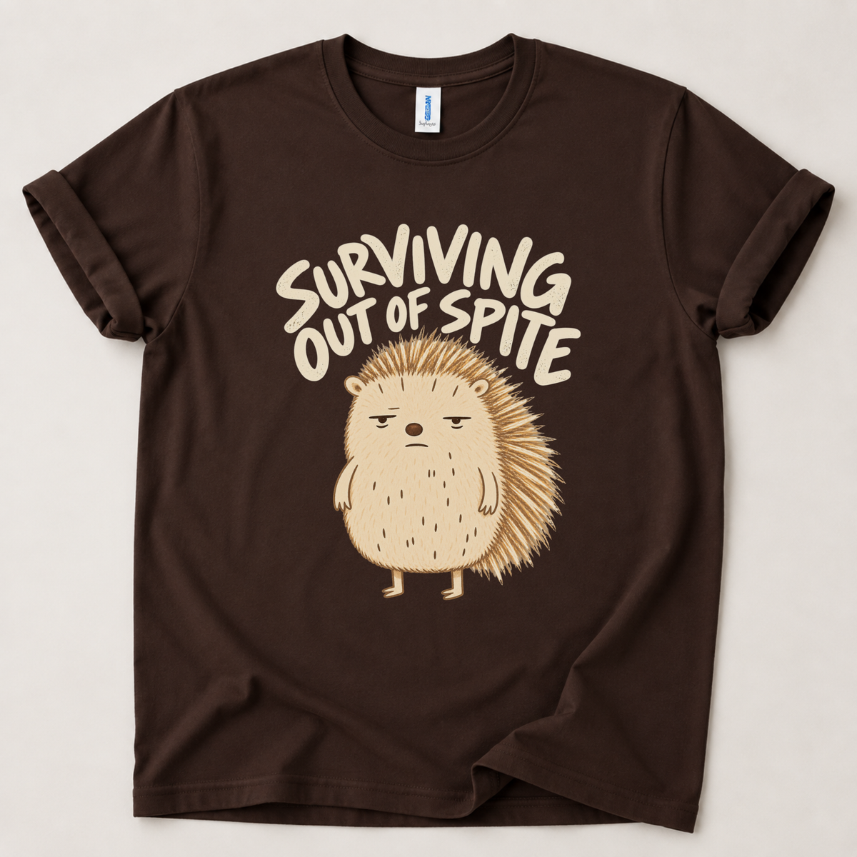 Surviving out of spite hedgehog T-Shirt