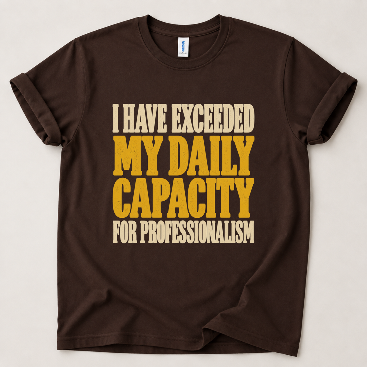 I have exceeded my capacity T-Shirt