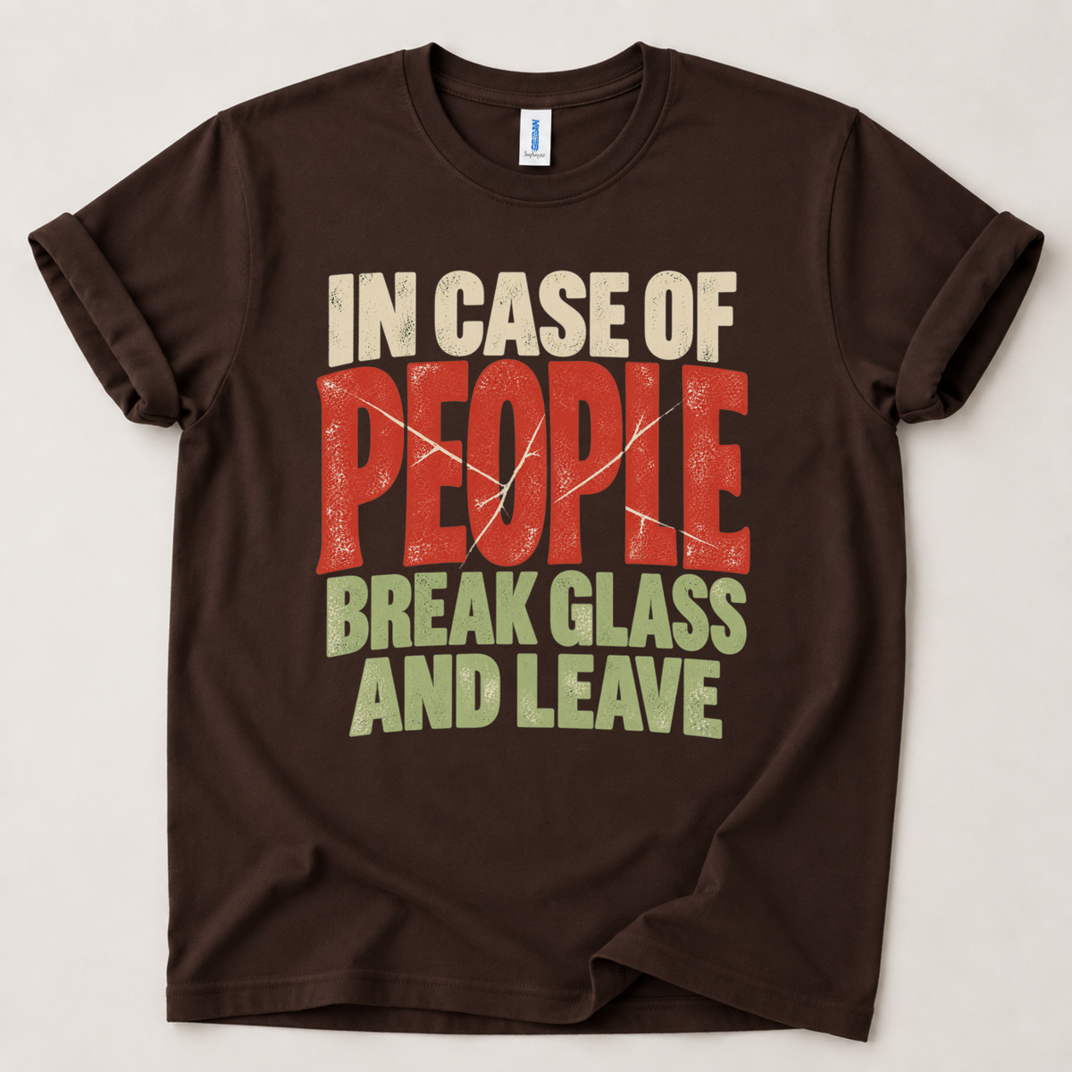 In case of people break glass T-Shirt