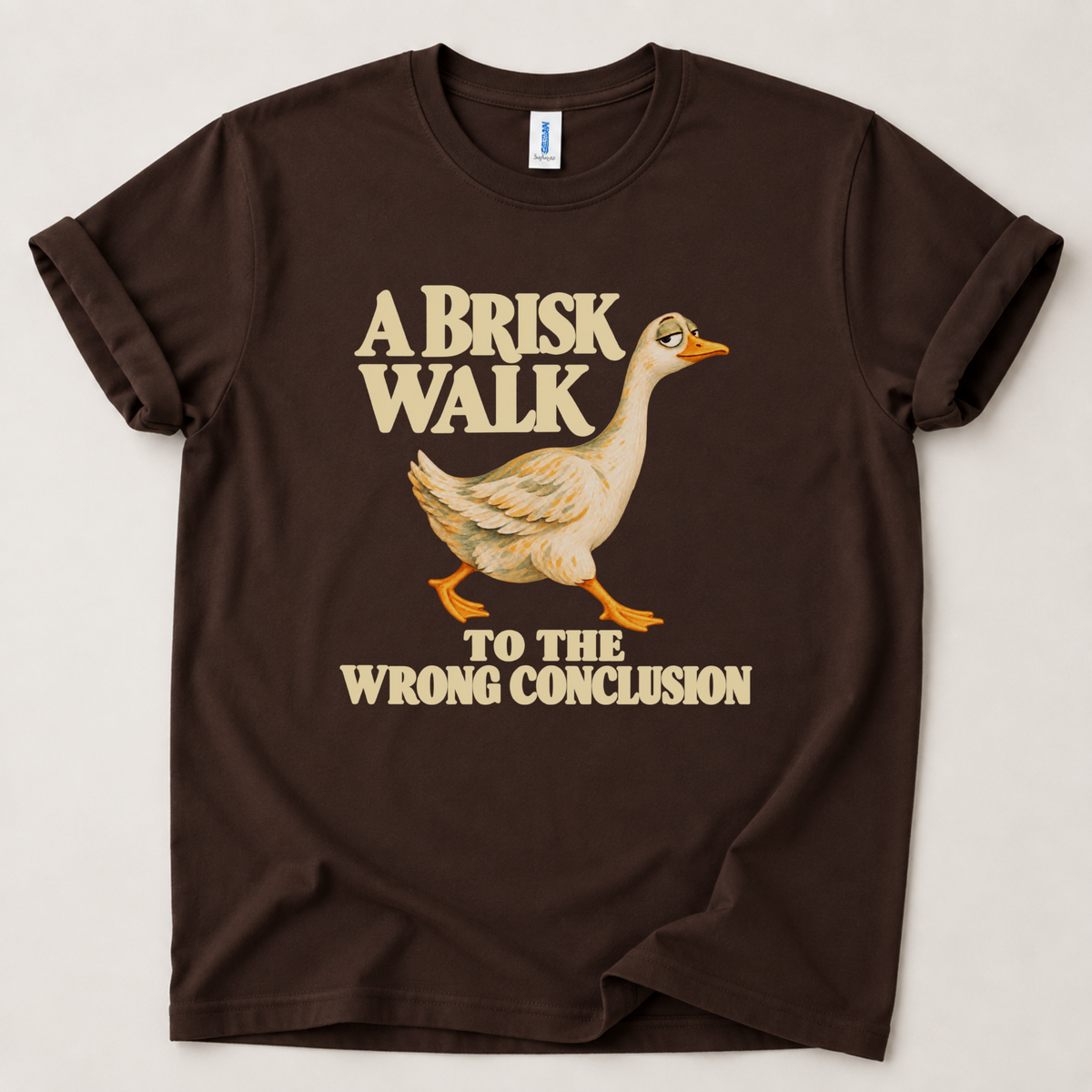 A brisk walk to the wrong conclusion T-Shirt