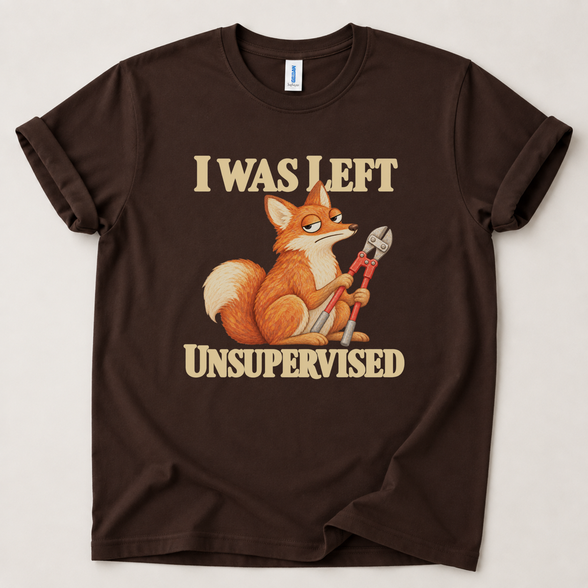 I was left unsupervised fox T-Shirt