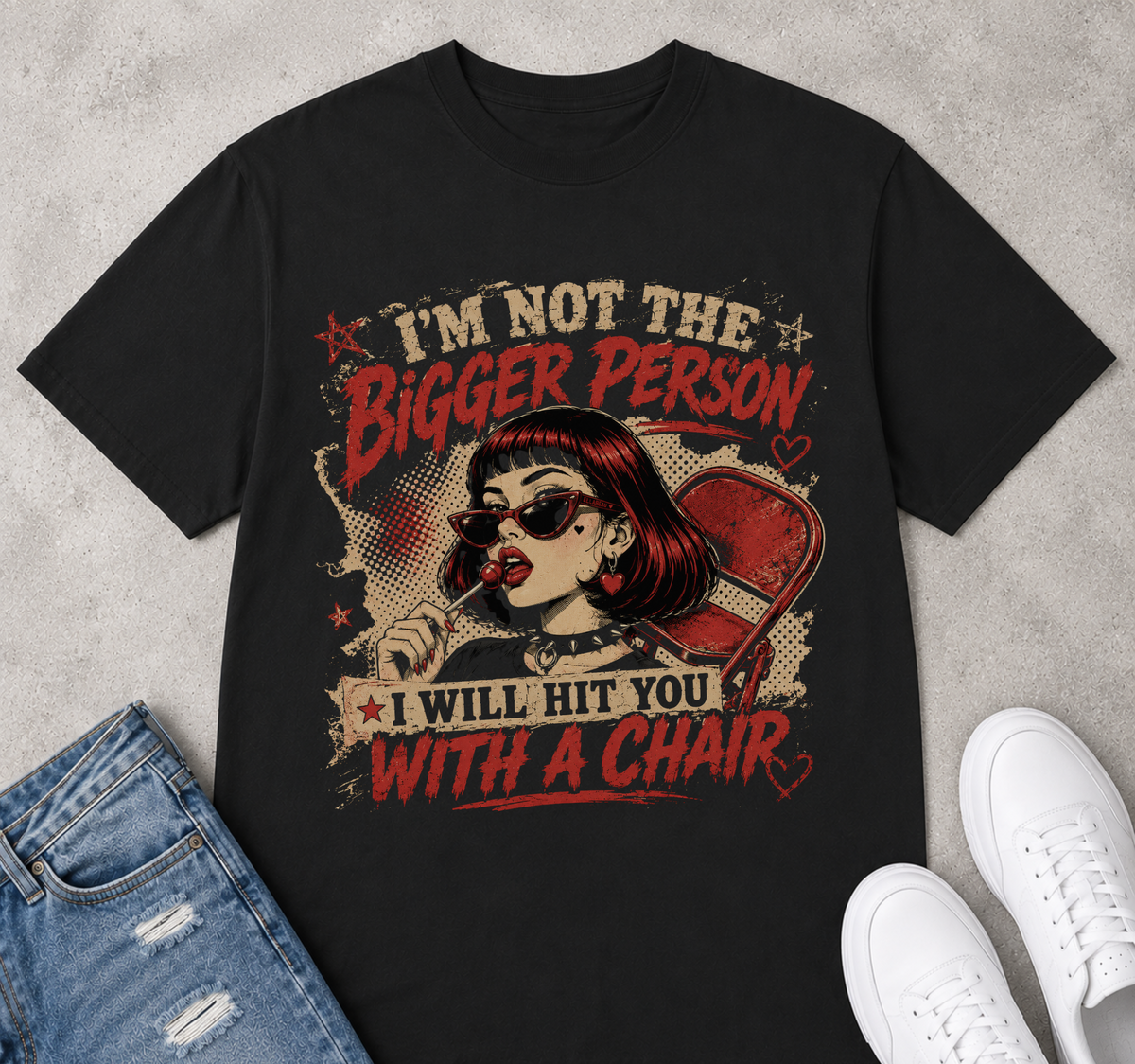 I'm not the bigger person