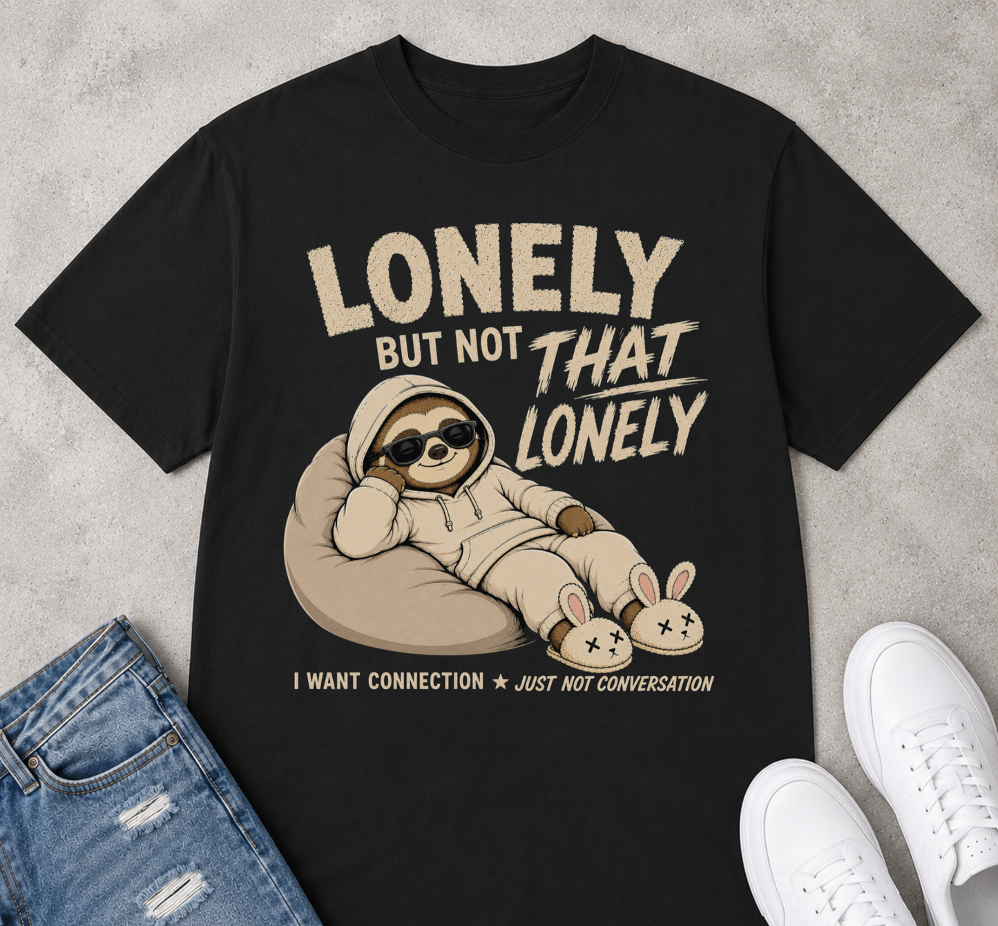 Lonely but not that lonely