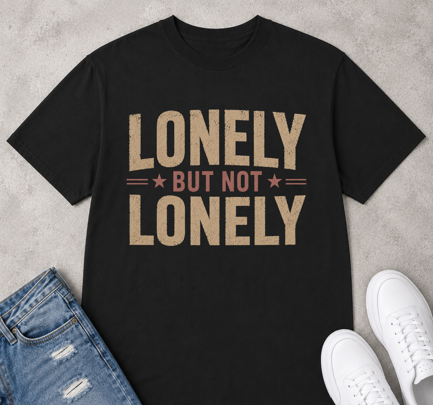 Lonely but not lonely