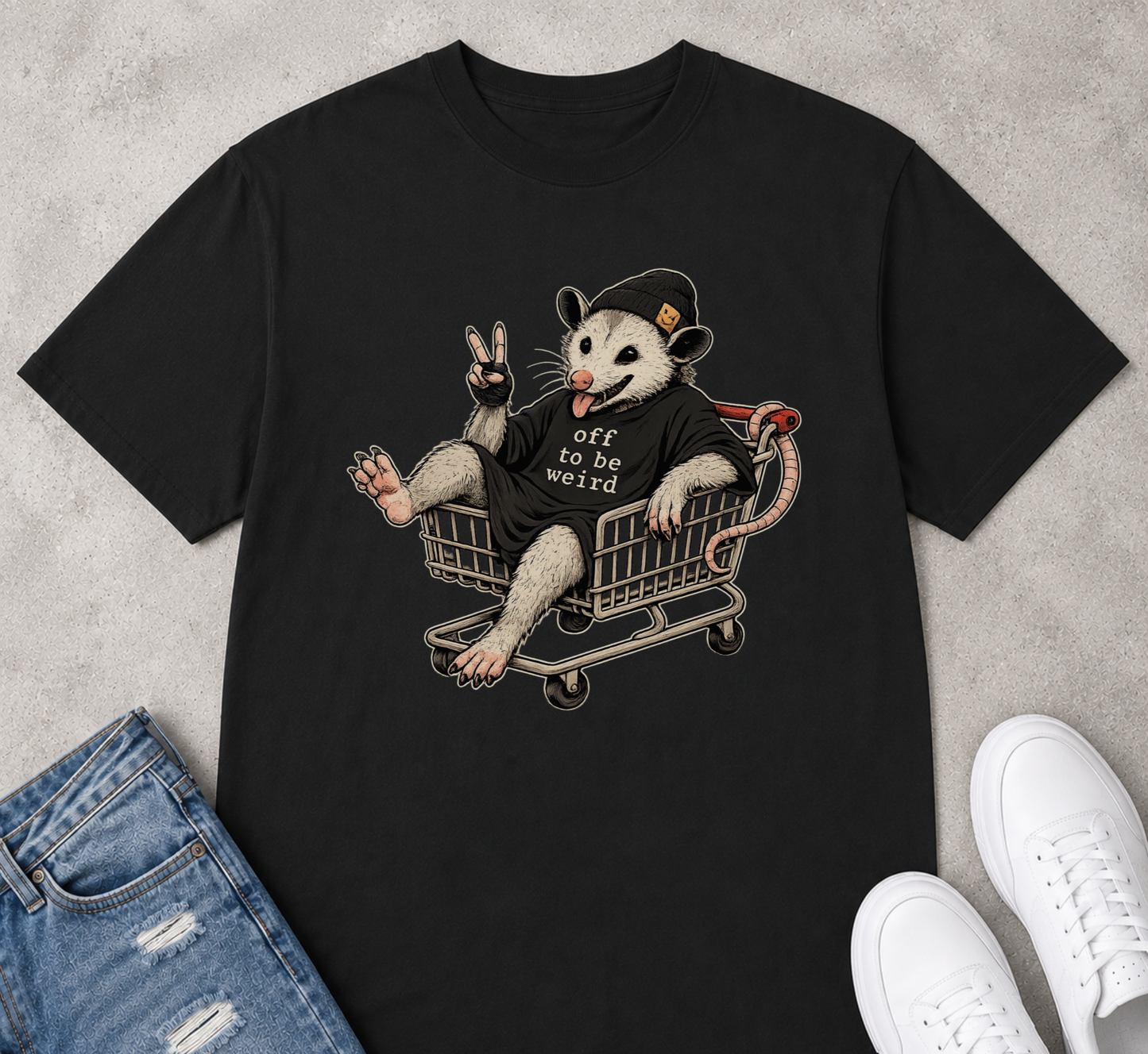 Off to be weird possum
