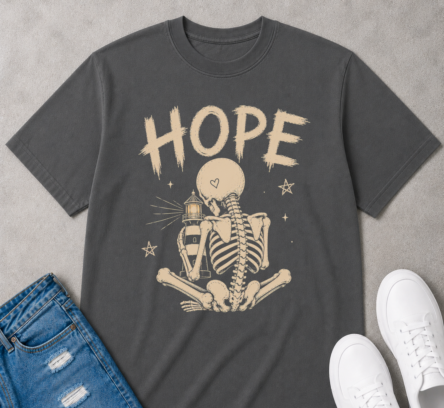 Hope beacon skeleton