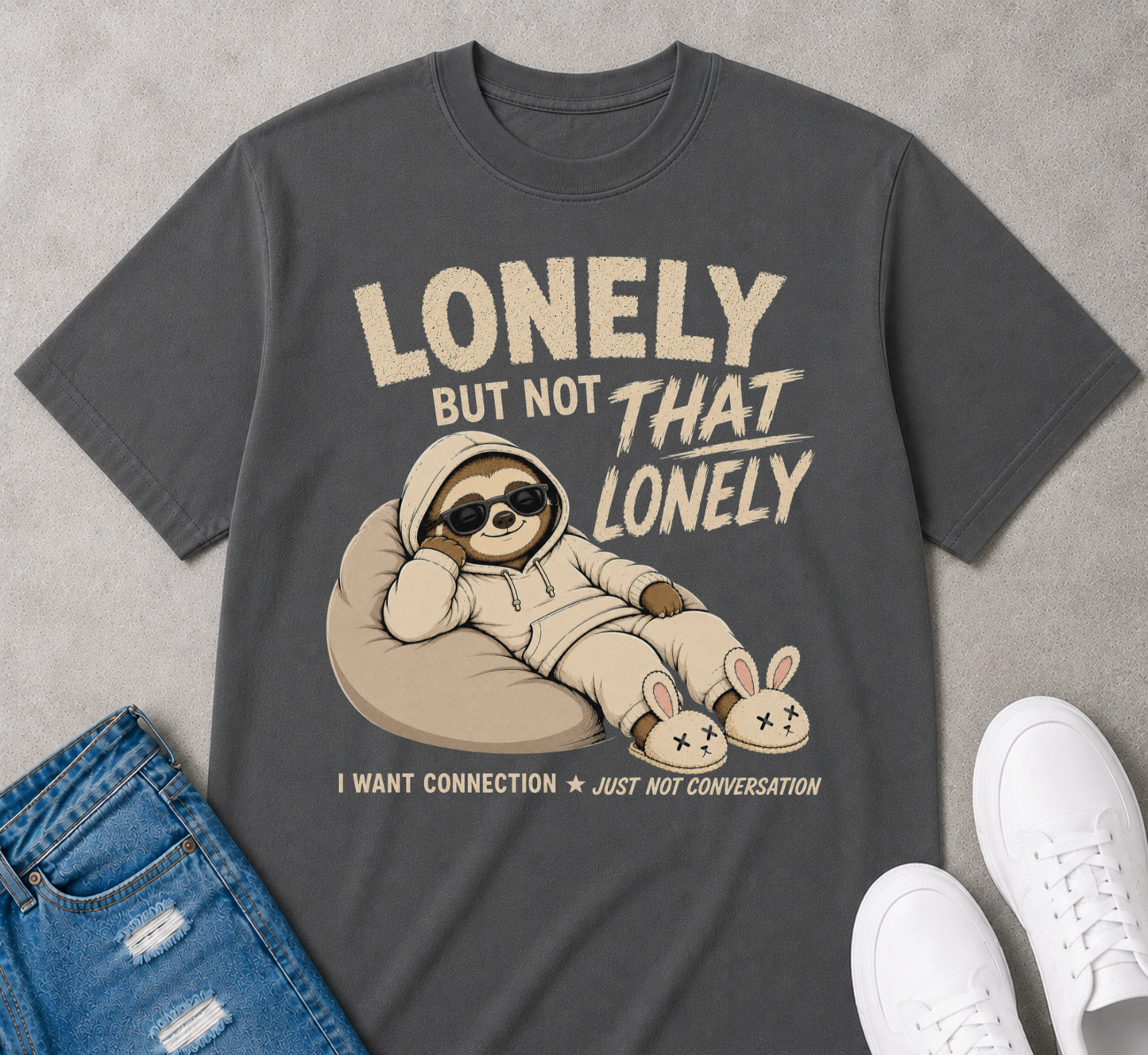 Lonely but not that lonely