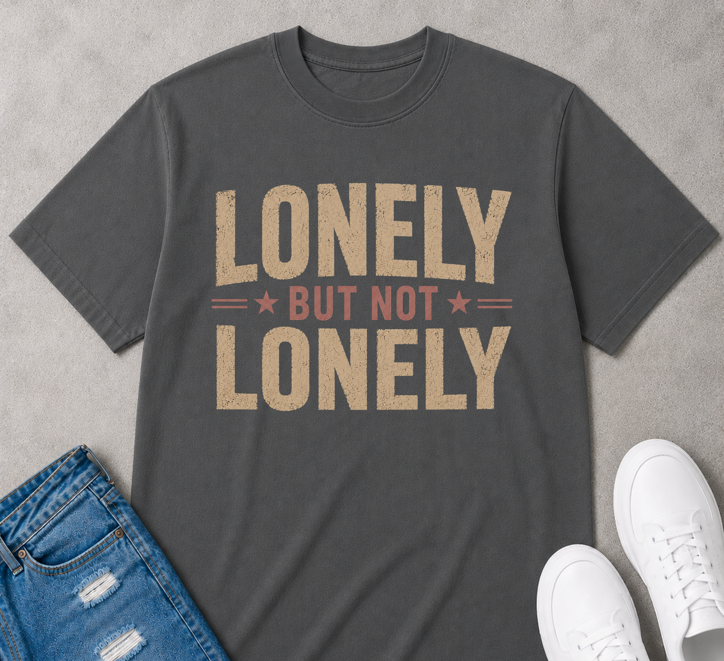Lonely but not lonely