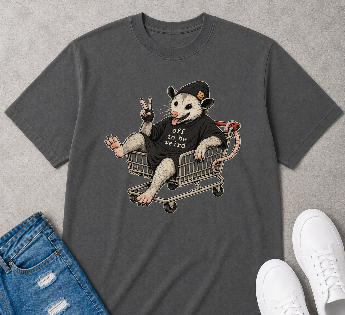 Off to be weird possum
