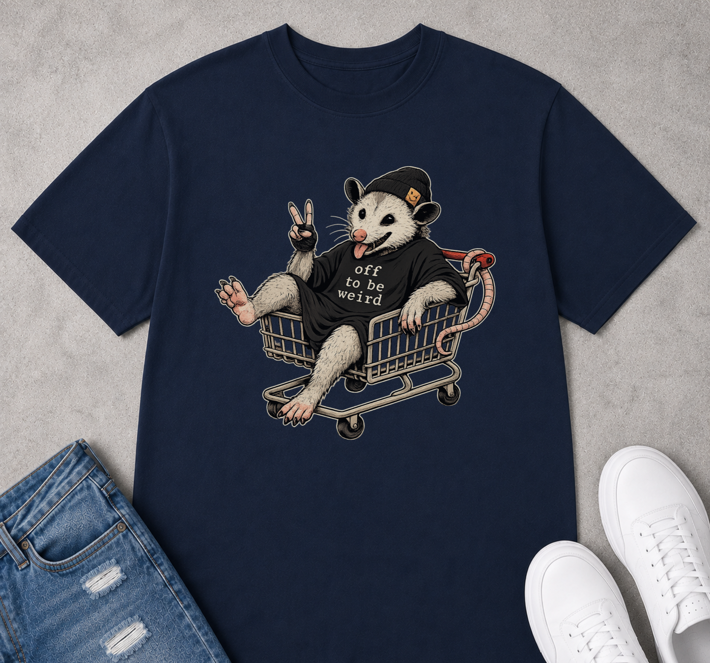 Off to be weird possum